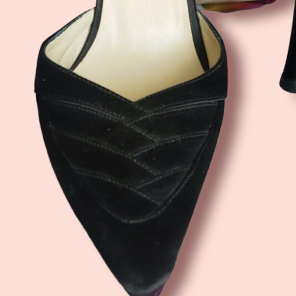 Jimmy Choo Jasminia Satin D'orsay Pumps - Picture 6 of 6
